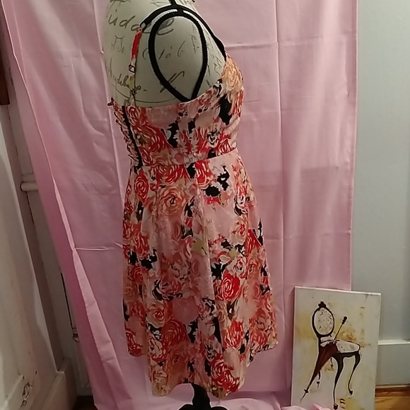 Candies printed sundress Sz 7 - Picture 5 of 8
